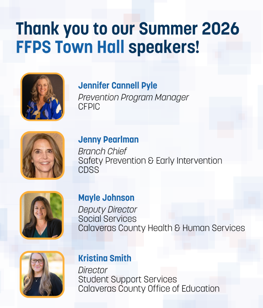 FFPS town hall speakers